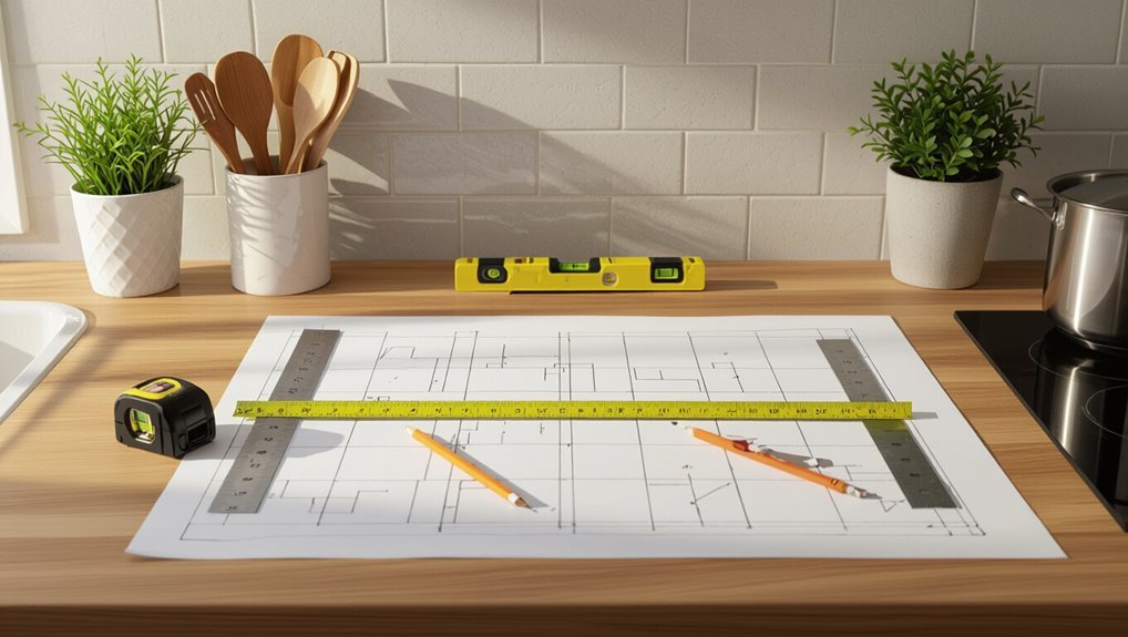 precise measurements for backsplash