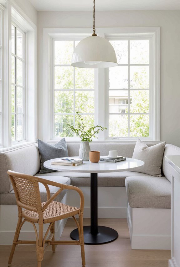 precise measurements for banquette