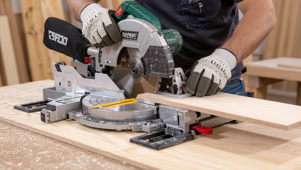 precise miter saw cuts
