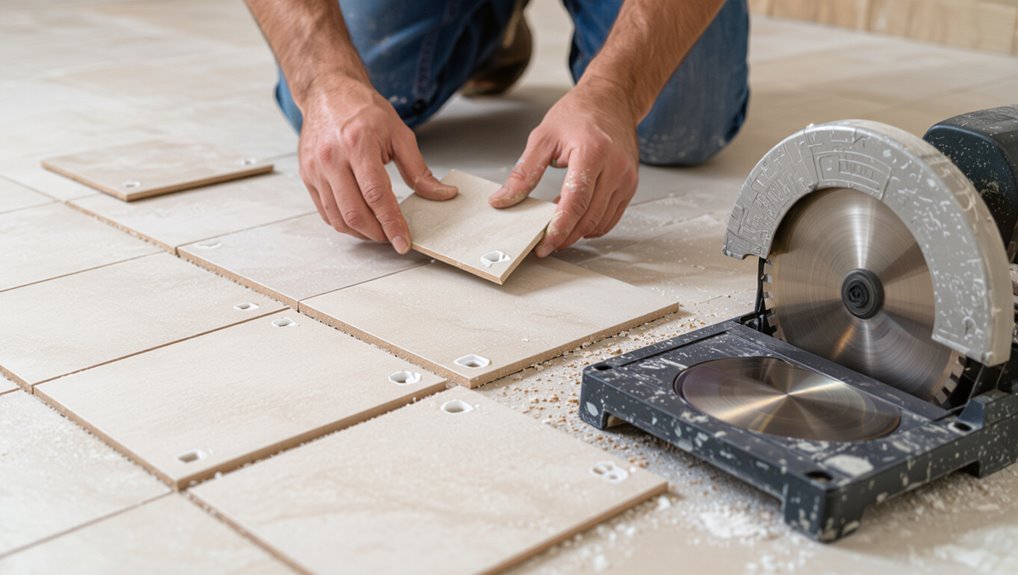 precise tile fitting techniques