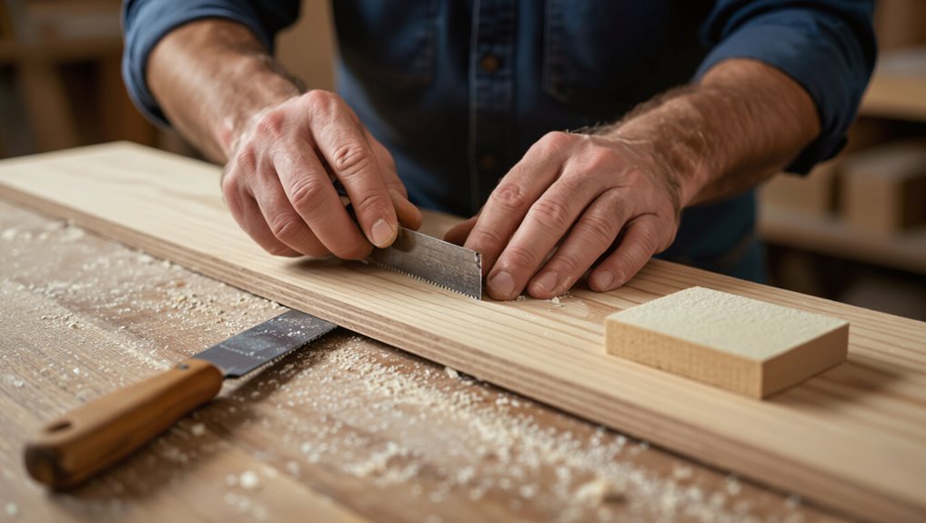 precision shaping with hand tools