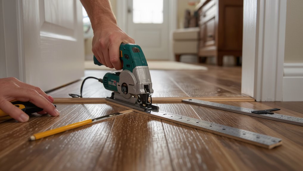 precision trimming for transitions