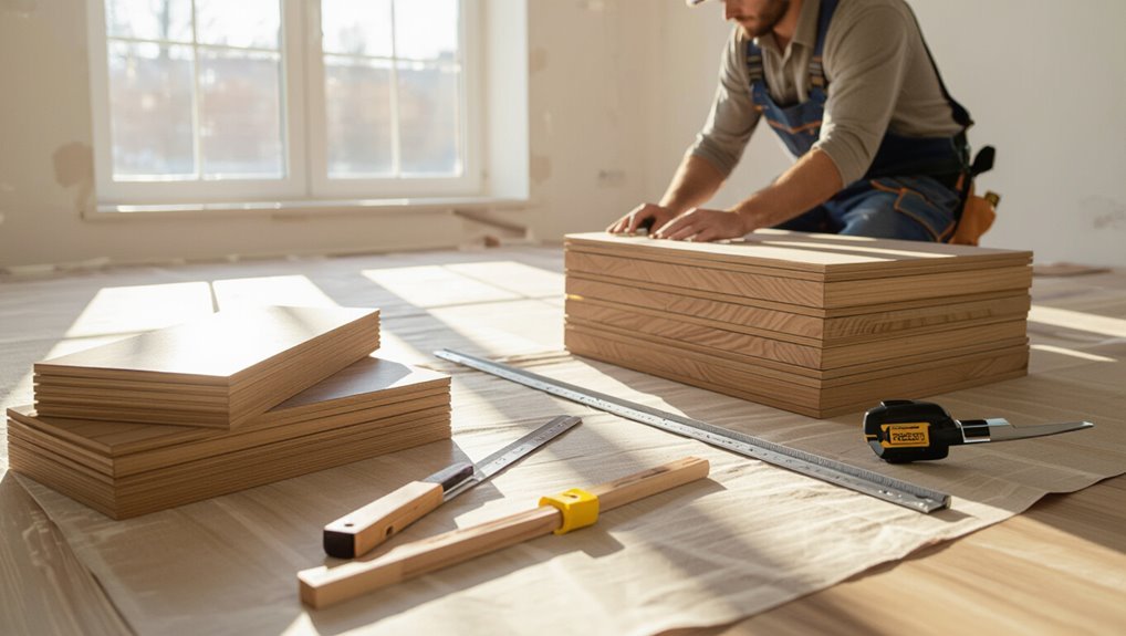 prepare measure plan install