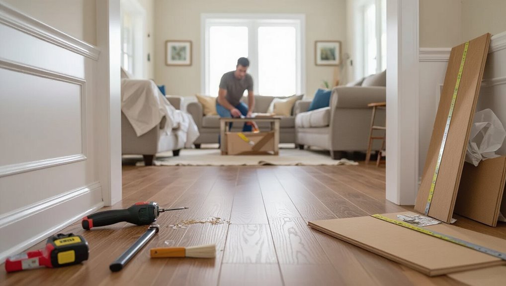 prepare room for flooring