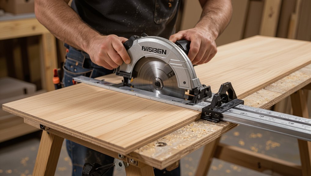 prepare saw for cutting