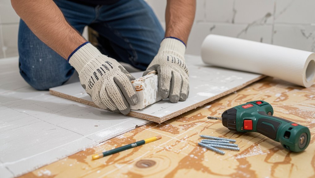 prepare stable flooring surface