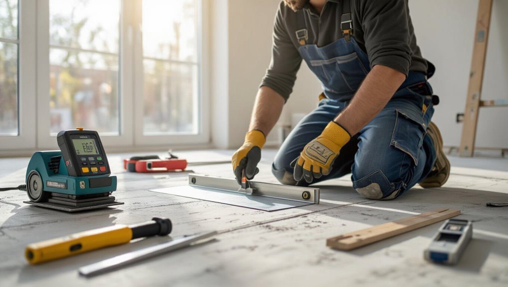 prepare subfloor clean level