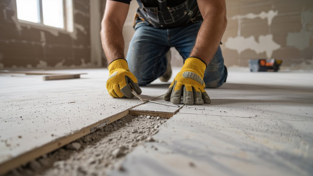 prepare subfloor for installation