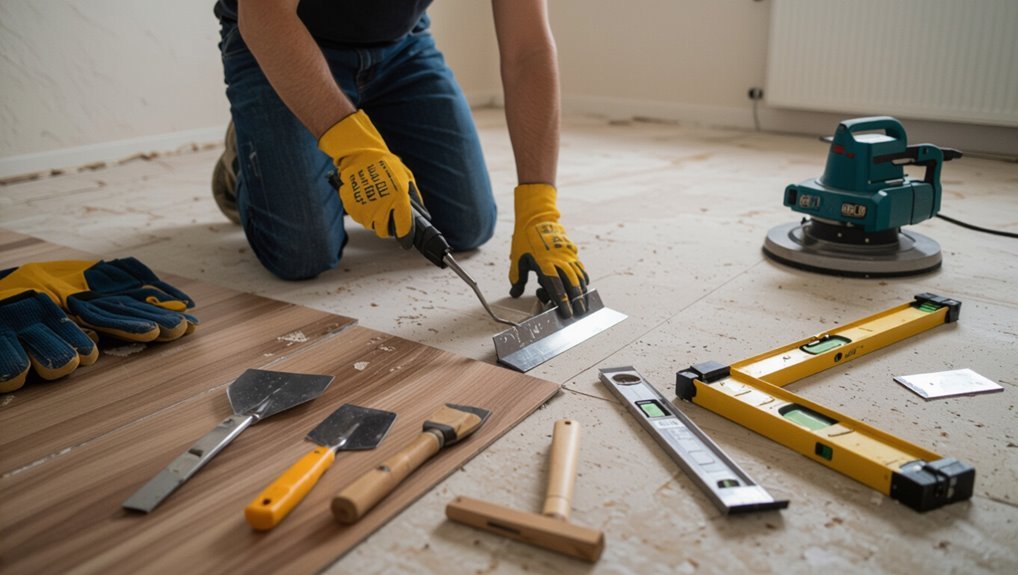 prepare subfloor for installation