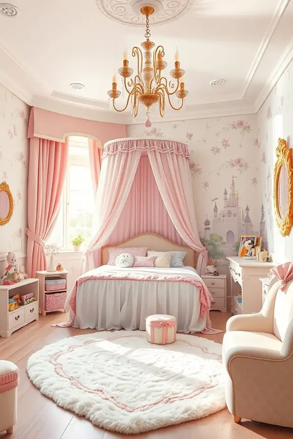 princess themed nursery decor