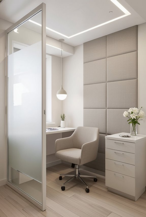 private soundproofed consultation rooms
