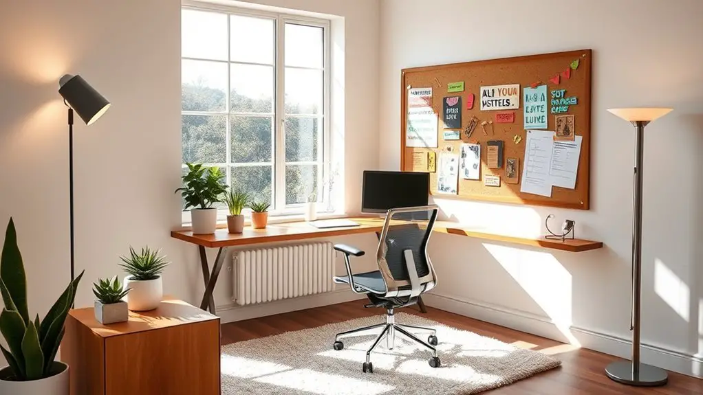 productive home office designs