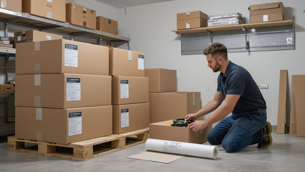 proper storage and registration