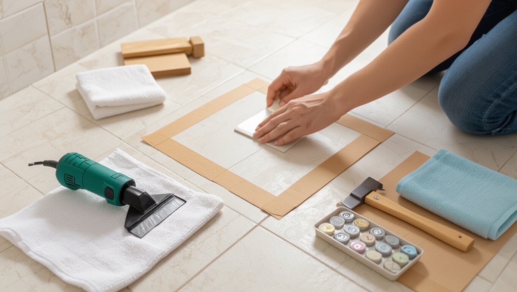 protect workspace and tiles