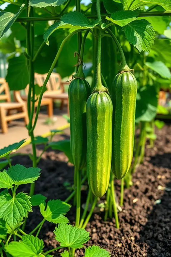 prune for healthier cucumbers