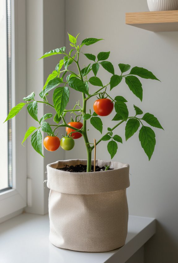prune support tie improve airflow