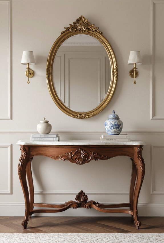 purposeful curated period accents