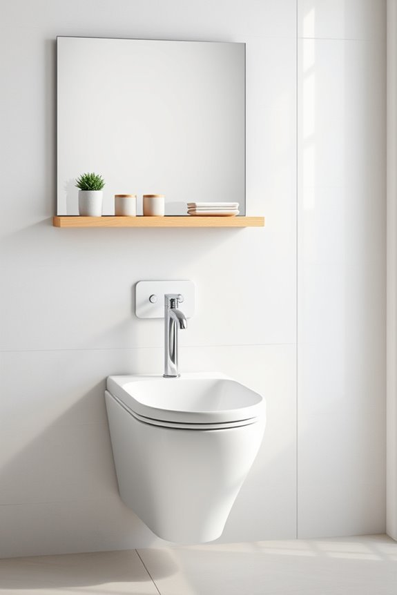 purposeful minimalist bathroom accessories