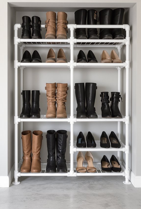 pvc pipe boot holders
