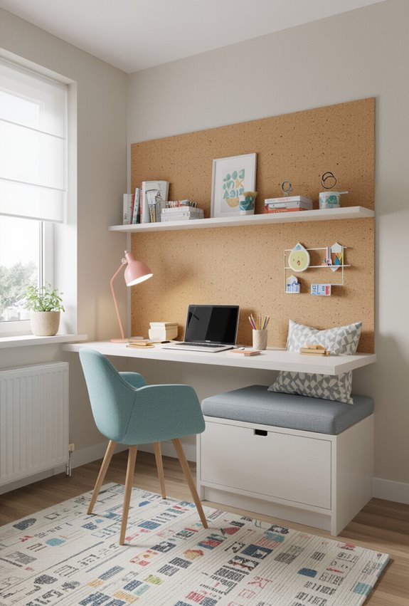 quiet cork and magnetic wall