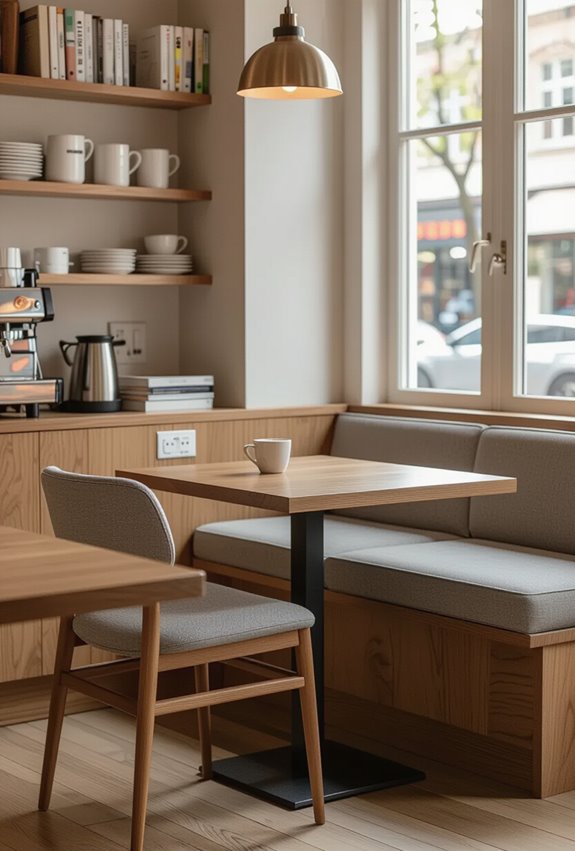 quiet work corners created