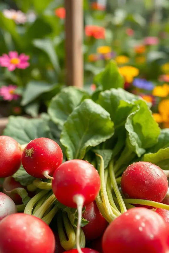 radishes fast flavorful nutritious garden