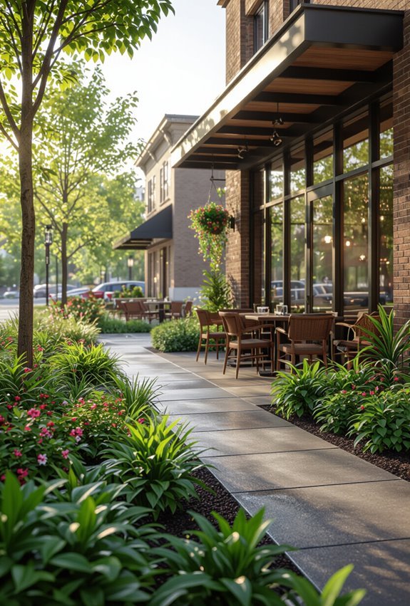 rainwater management and beautification