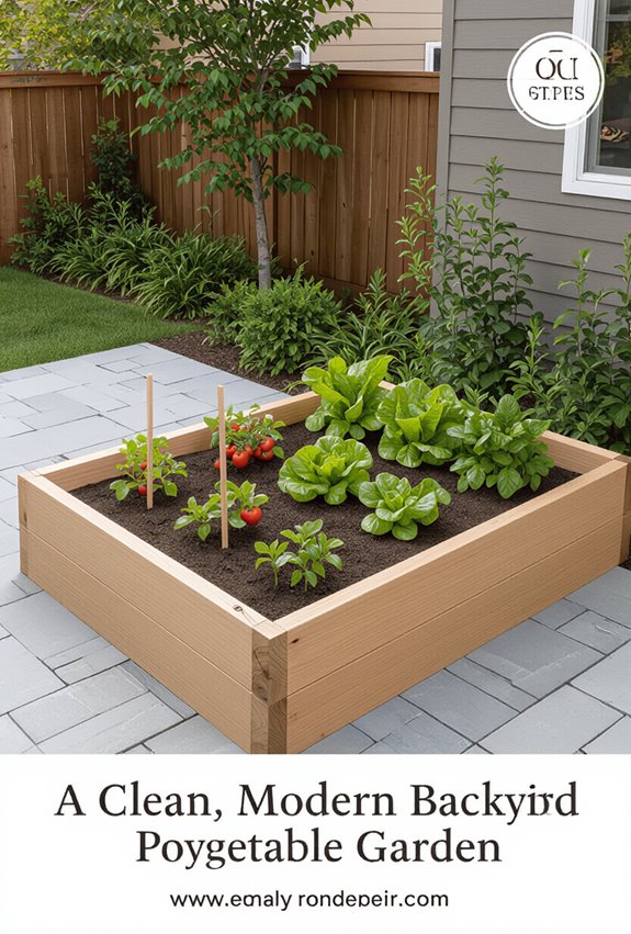 raised beds with irrigation