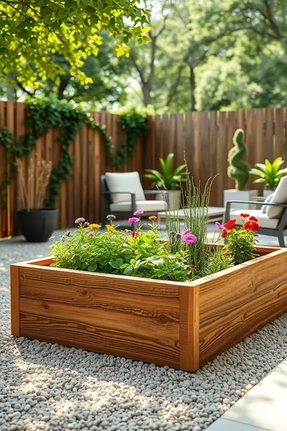 raised garden bed creation