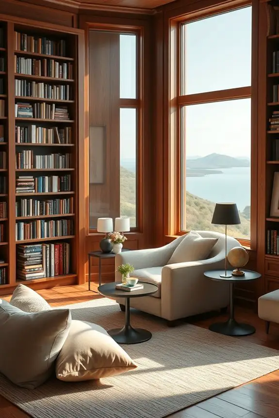 reading with scenic inspiration