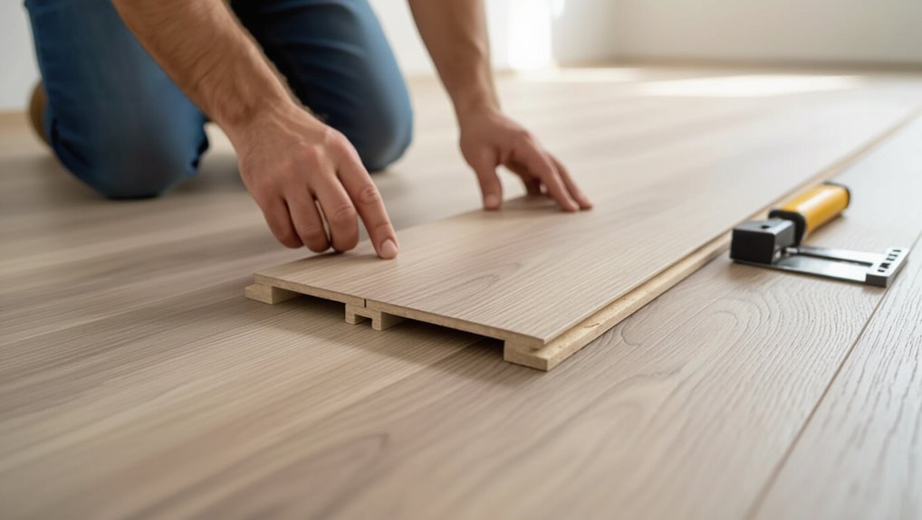 realign and secure planks
