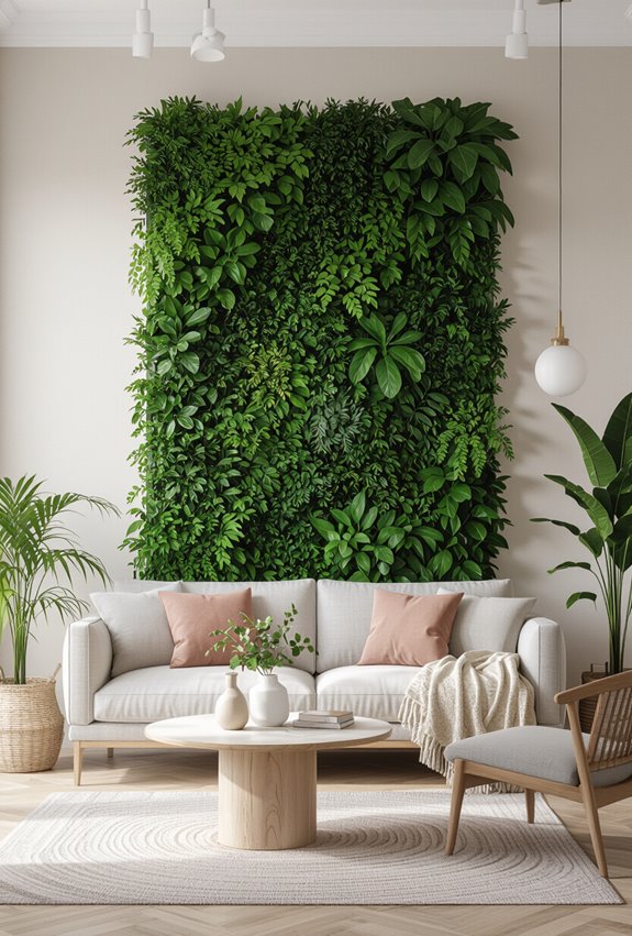 realistic low maintenance faux greenery