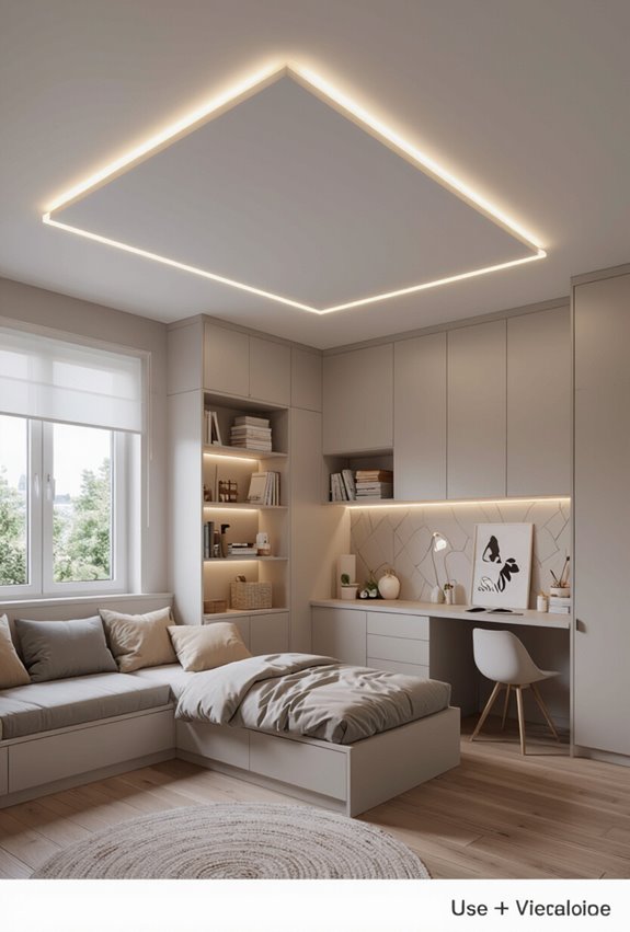 recessed led zoned lighting