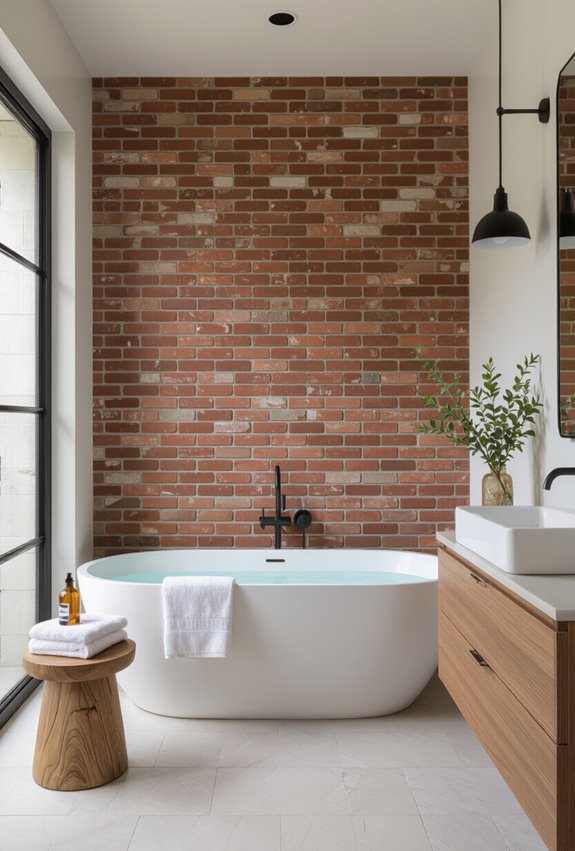 reclaimed hand laid brick luxury