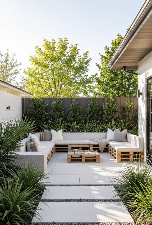 reclaimed materials for hardscape