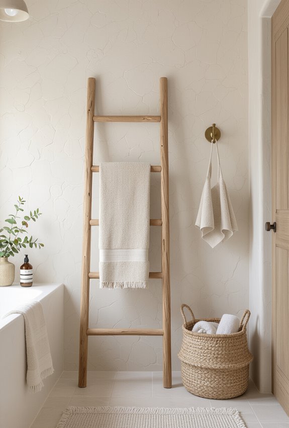reclaimed teak and brass