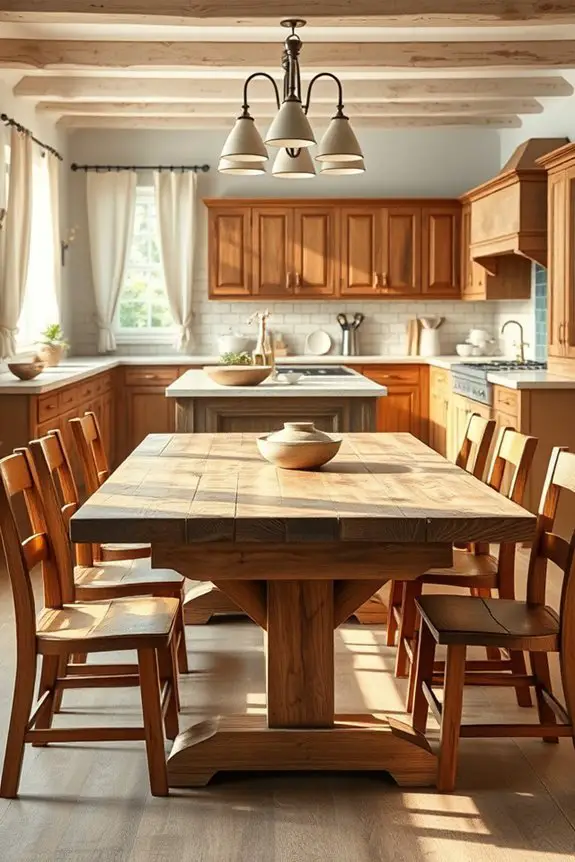 reclaimed wood kitchen charm