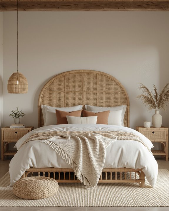 refined boho guest retreat