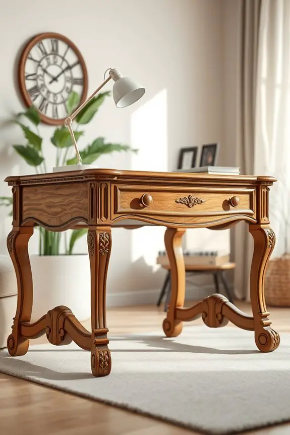 refinish vintage desk techniques
