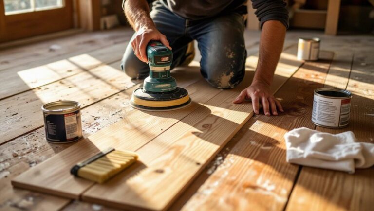 refinish wood floors yourself