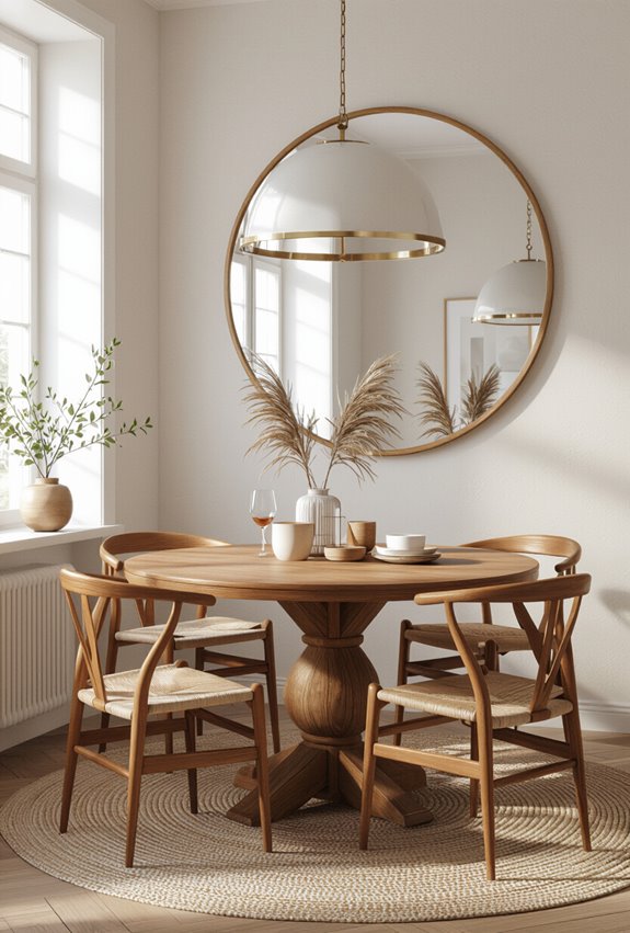 reflective antique brass warmth