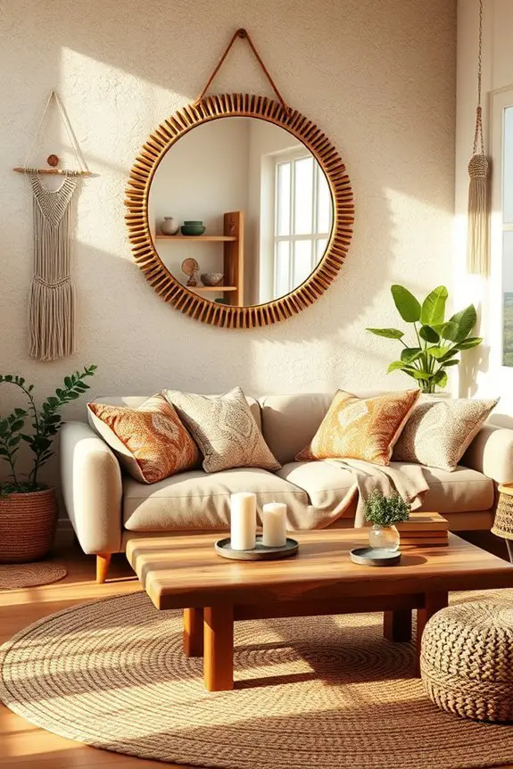 reflective mirrors brighten spaces