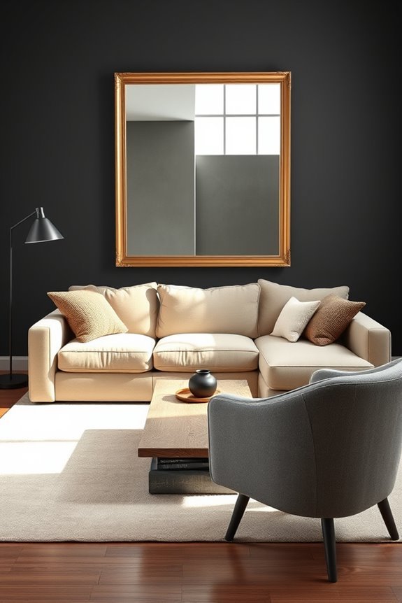 reflective mirrors enhance light