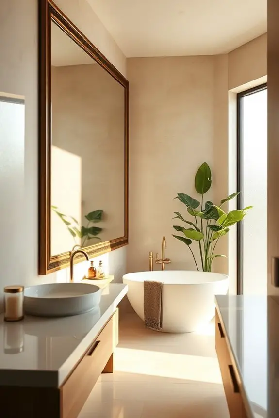 reflective mirrors enhance space