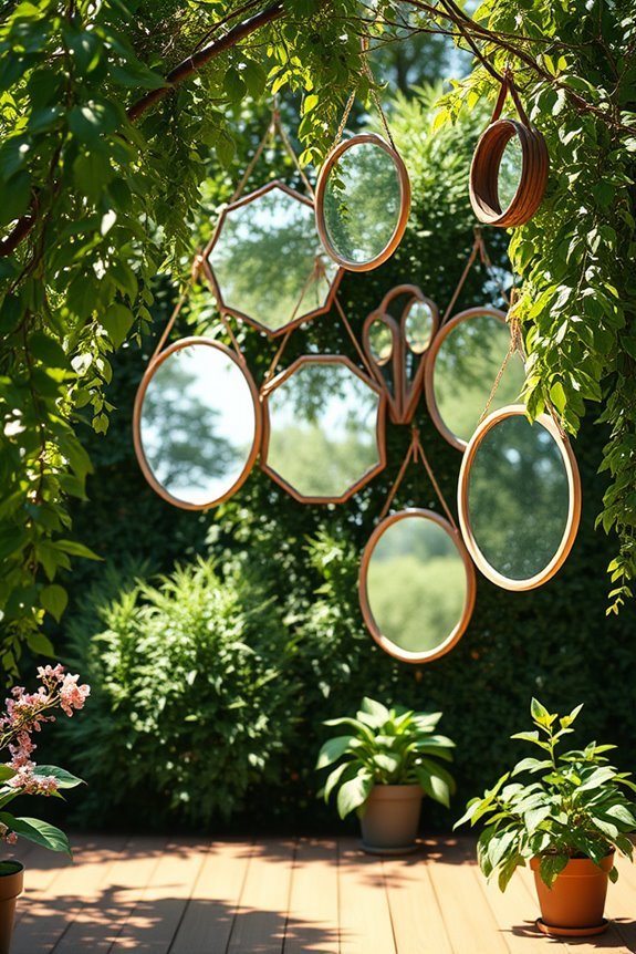 reflective outdoor decor magic