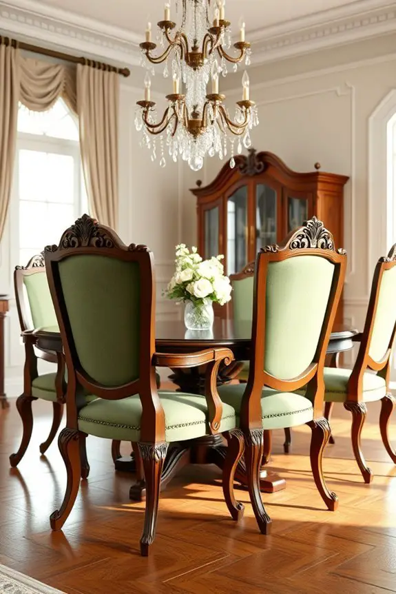 regency elegance meets antique charm