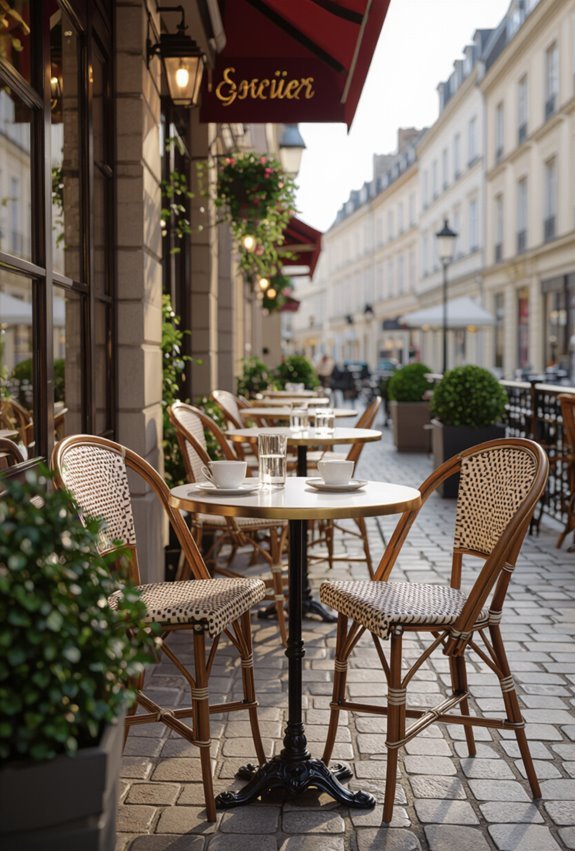 regionally rooted european caf style
