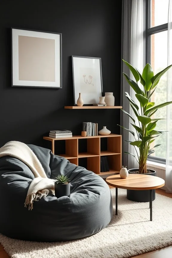 relaxation area for productivity