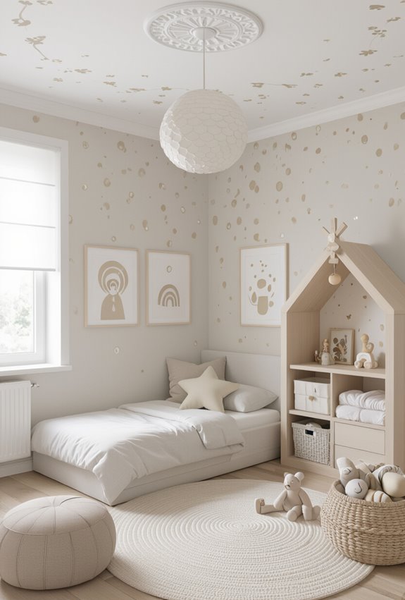 removable festive ceiling decorations