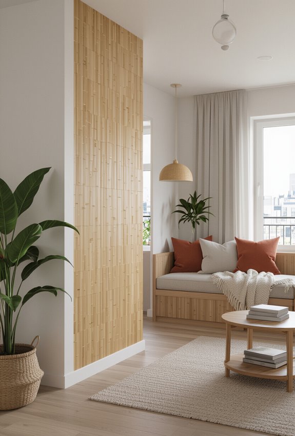 removable peel and stick bamboo